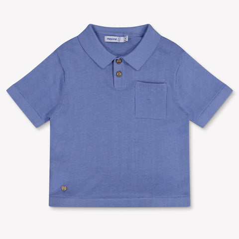 Mayoral Baby Boys Polo In Light Blue