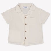 Mayoral Baby Jongens Blouse In Licht Beige