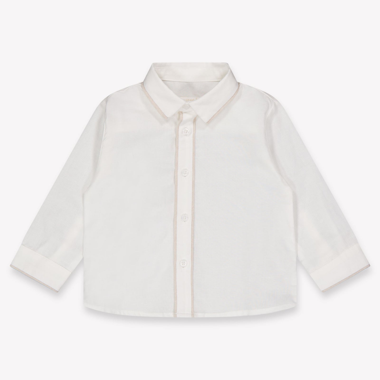 Mayoral Baby Boys Blouse In OffWhite