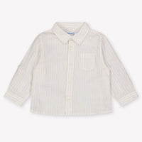Mayoral Baby Boys Blouse In Light Beige