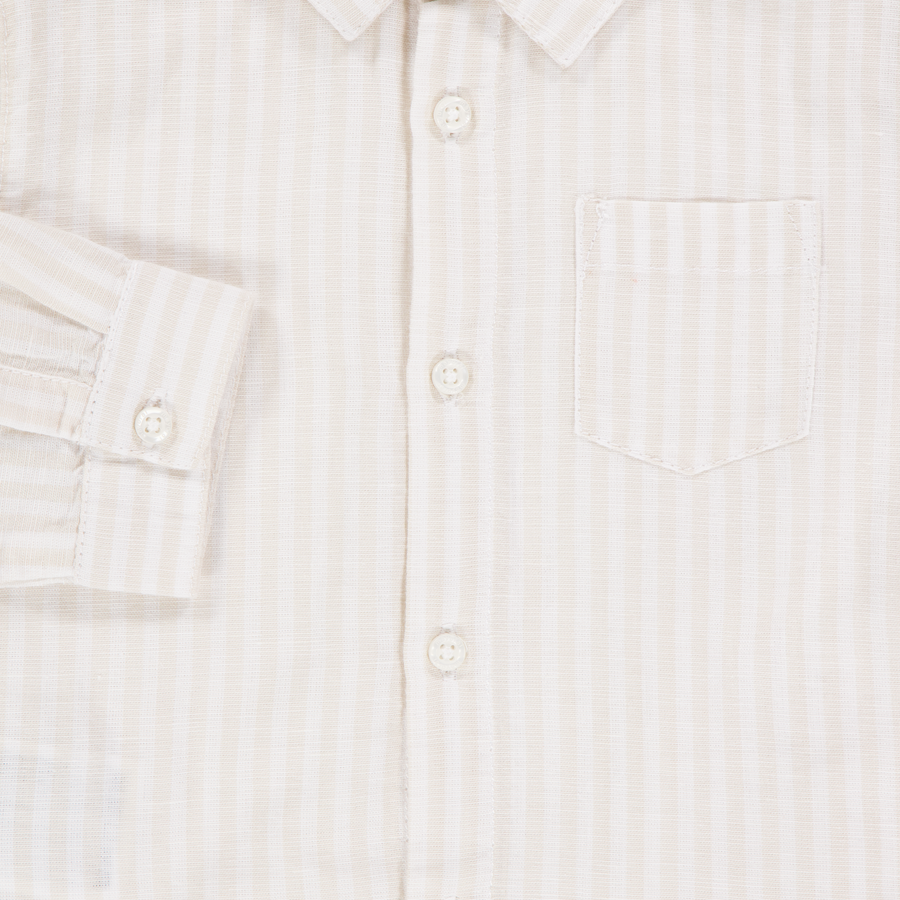 Mayoral Baby Boys Blouse In Light Beige