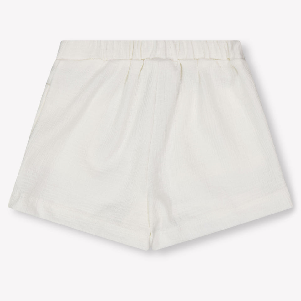 Mayoral Baby Girls Shorts In Light Beige