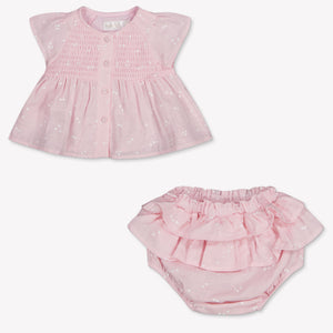 Mayoral Baby Girls Set In Light Pink
