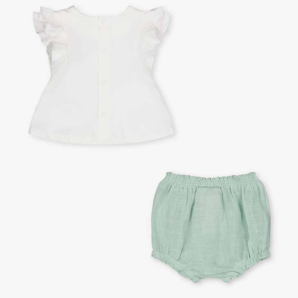 Mayoral Baby Meisjes Setje In Licht Groen