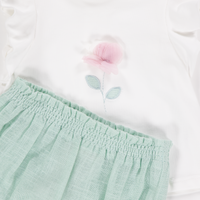 Mayoral Baby Girls Set In Light Green