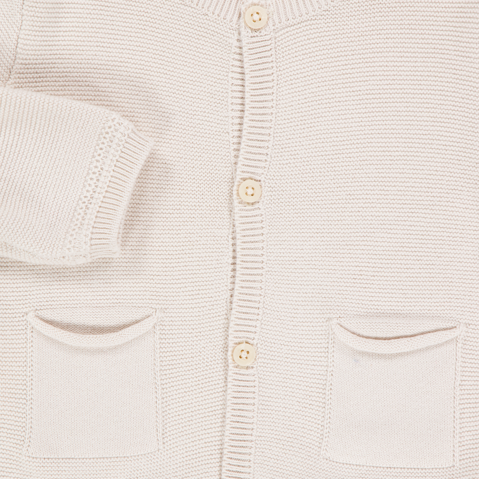 Mayoral Baby Boys Cardigan In Beige