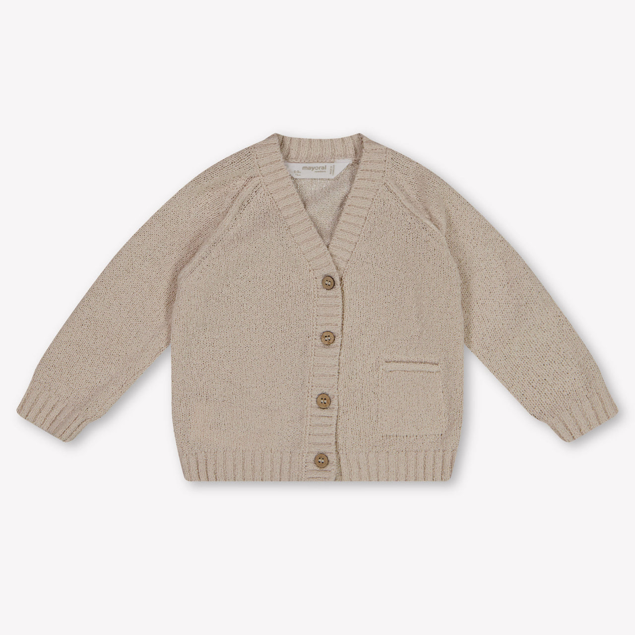 Mayoral Baby Boys Cardigan In Beige