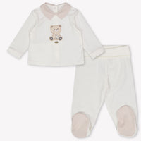 Mayoral Baby Boys Playsuit In OffWhite
