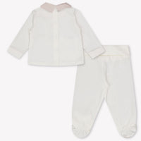 Mayoral Baby Boys Playsuit In OffWhite