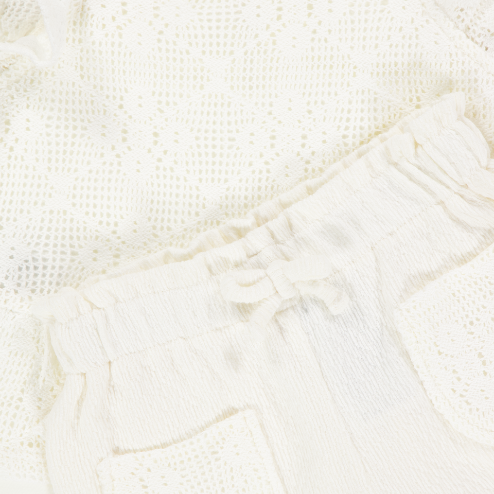 Mayoral Baby Girls Set In OffWhite