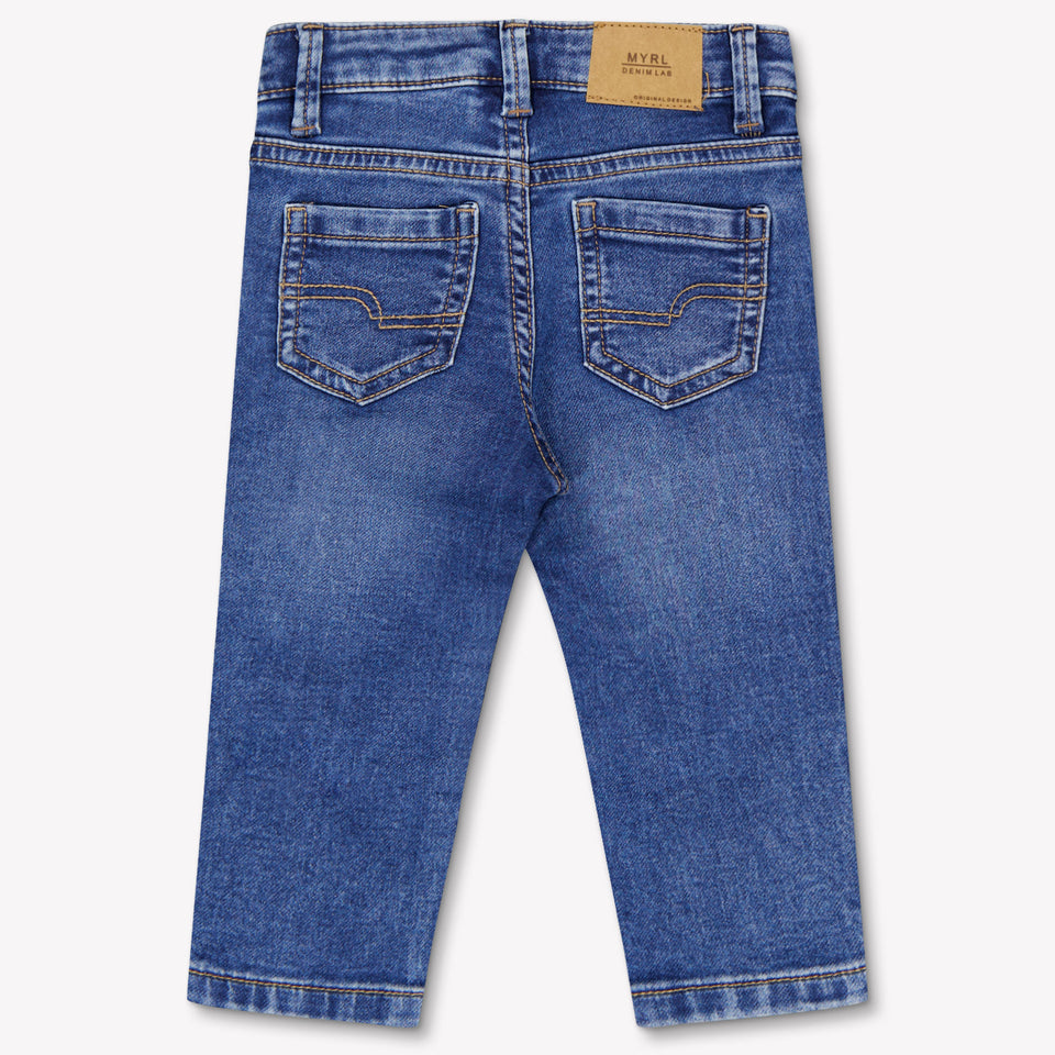 Mayoral Baby Jongens Jeans In Blauw