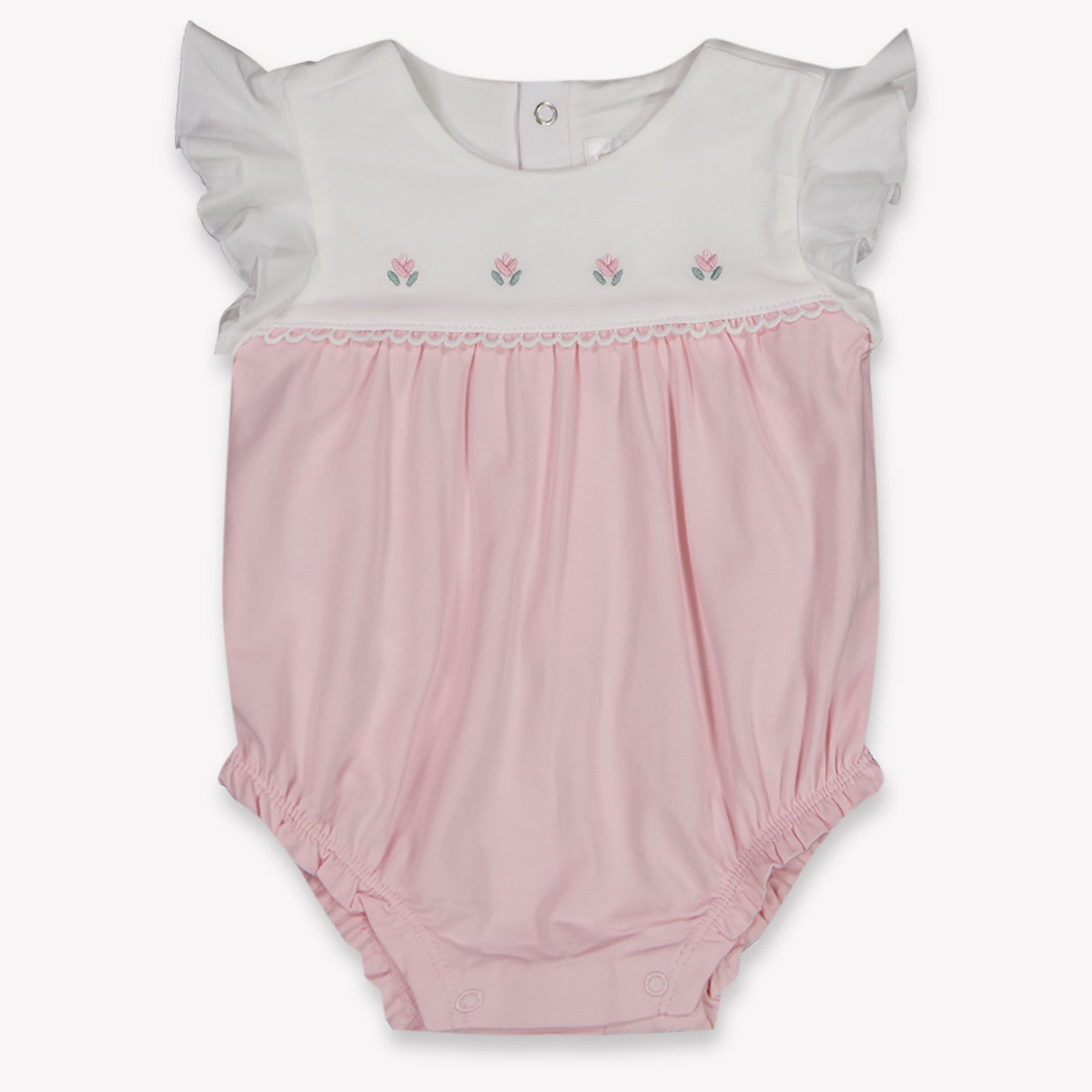 Mayoral Baby Girls Romper In Light Pink