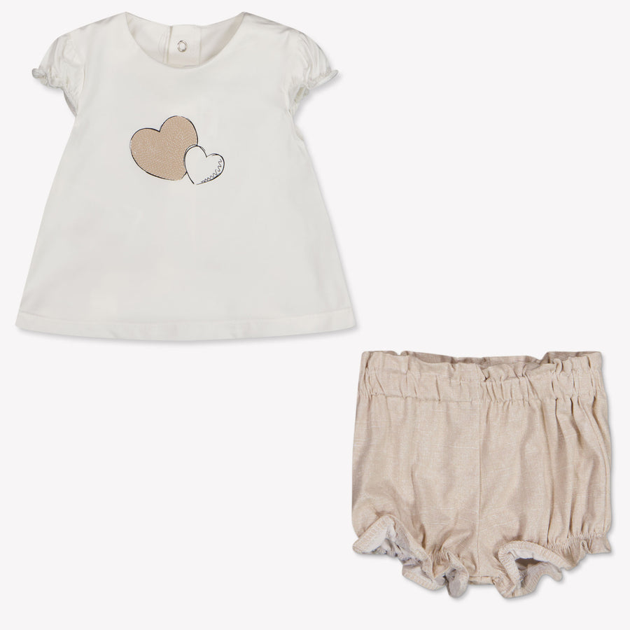 Mayoral Baby Meisjes Setje In Beige