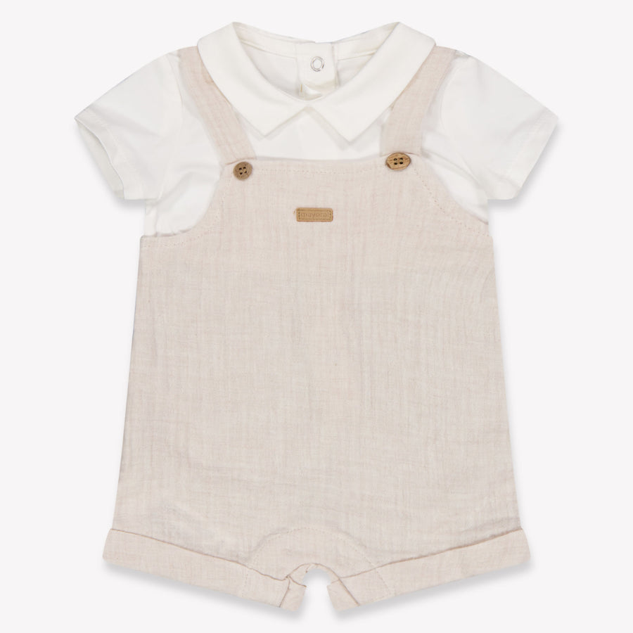Mayoral Baby Boys Set In Beige