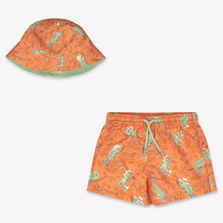 Mayoral Baby Boys Swimwear In Orange