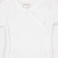 Mayoral Baby Girls Romper In OffWhite