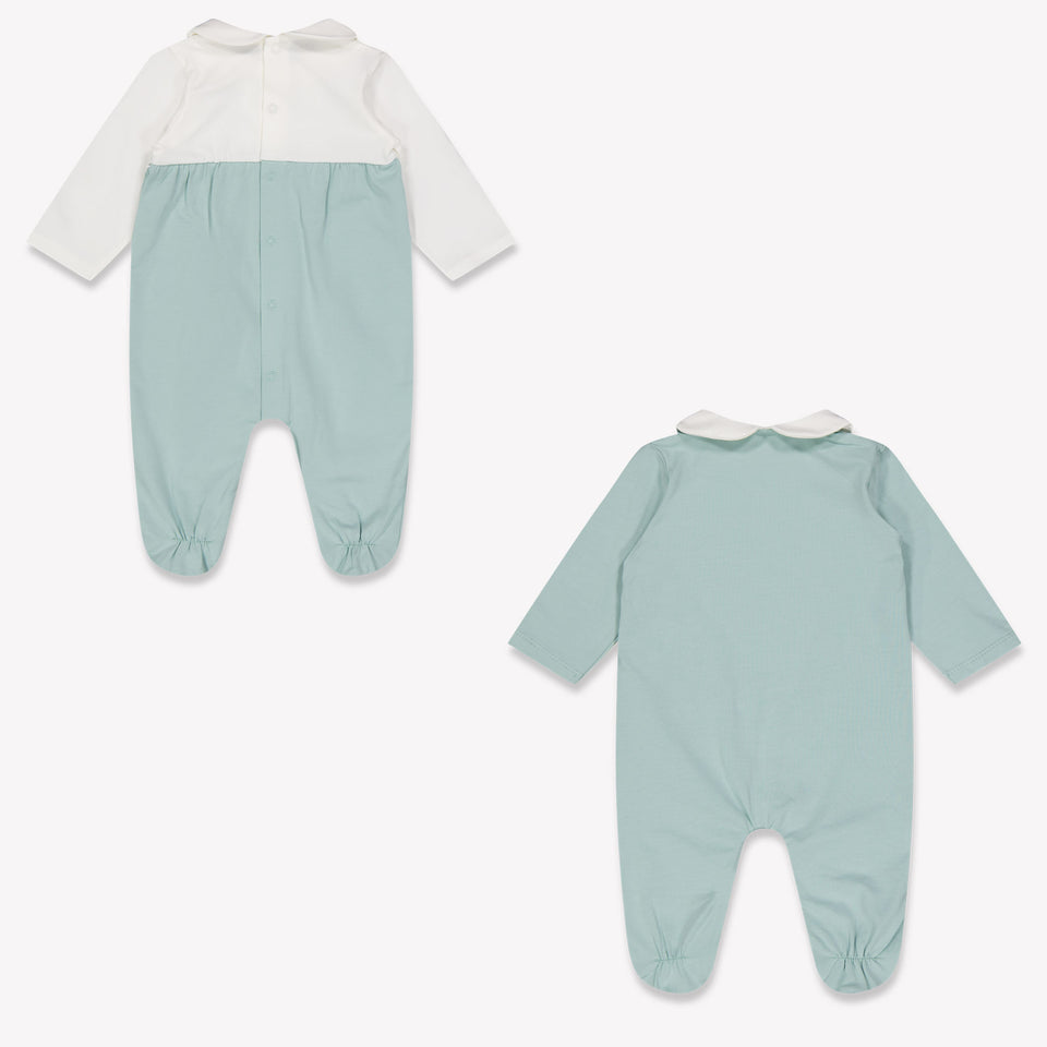 Mayoral Baby Girls Playsuit In Light Green