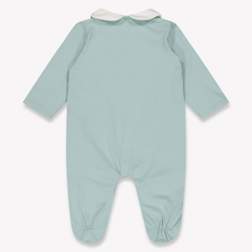 Mayoral Baby Girls Playsuit In Light Green