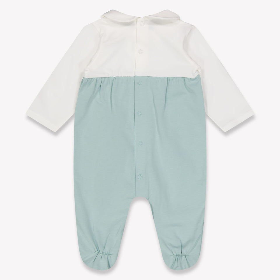 Mayoral Baby Girls Playsuit In Light Green