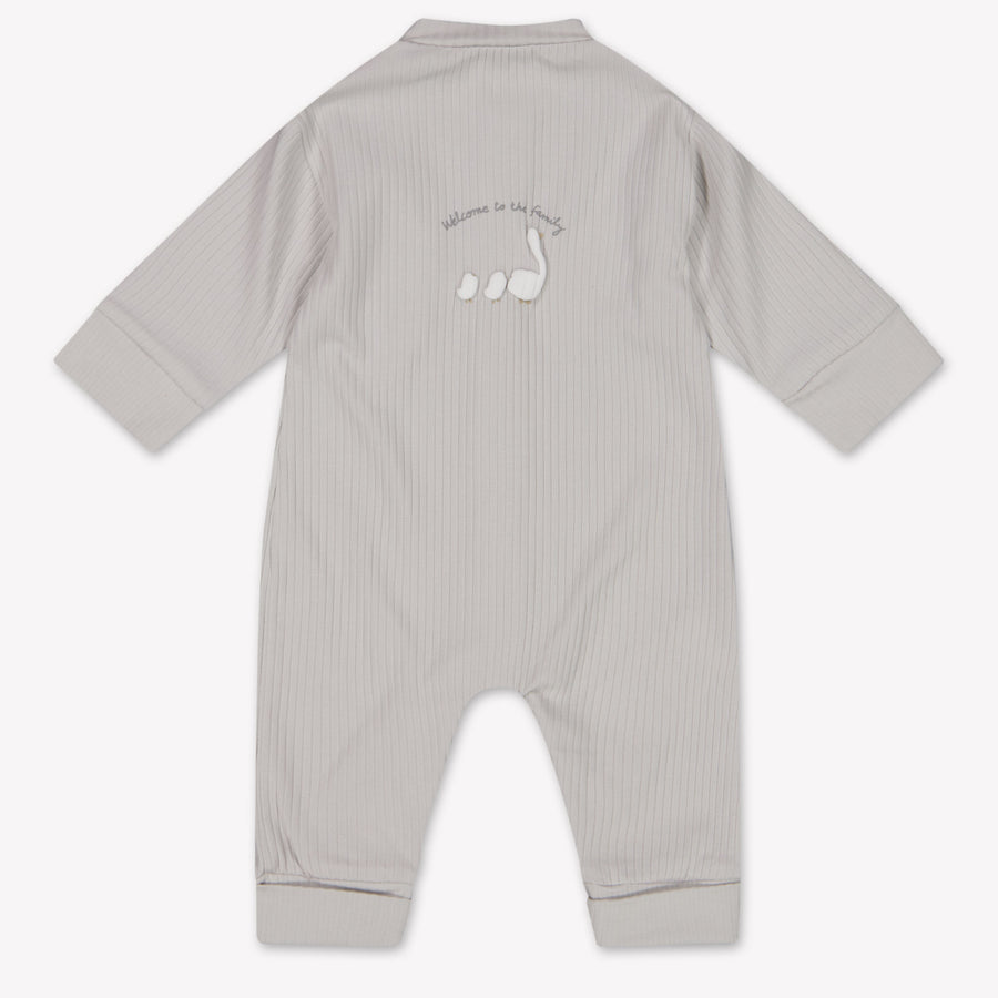 Mayoral Baby Unisex Playsuit In Light Gray
