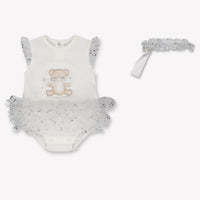 Mayoral Baby Girls Romper In White