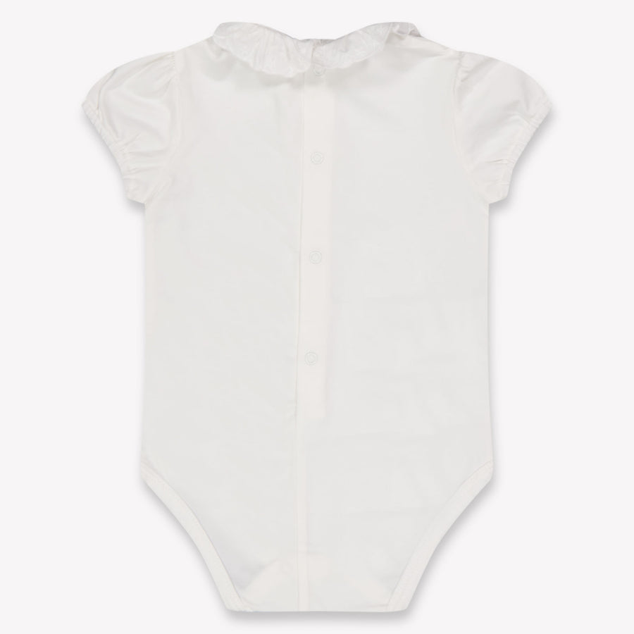 Mayoral Baby Girls Romper In White