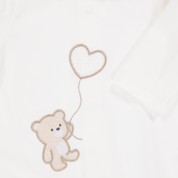 Mayoral Baby Girls Playsuit In OffWhite