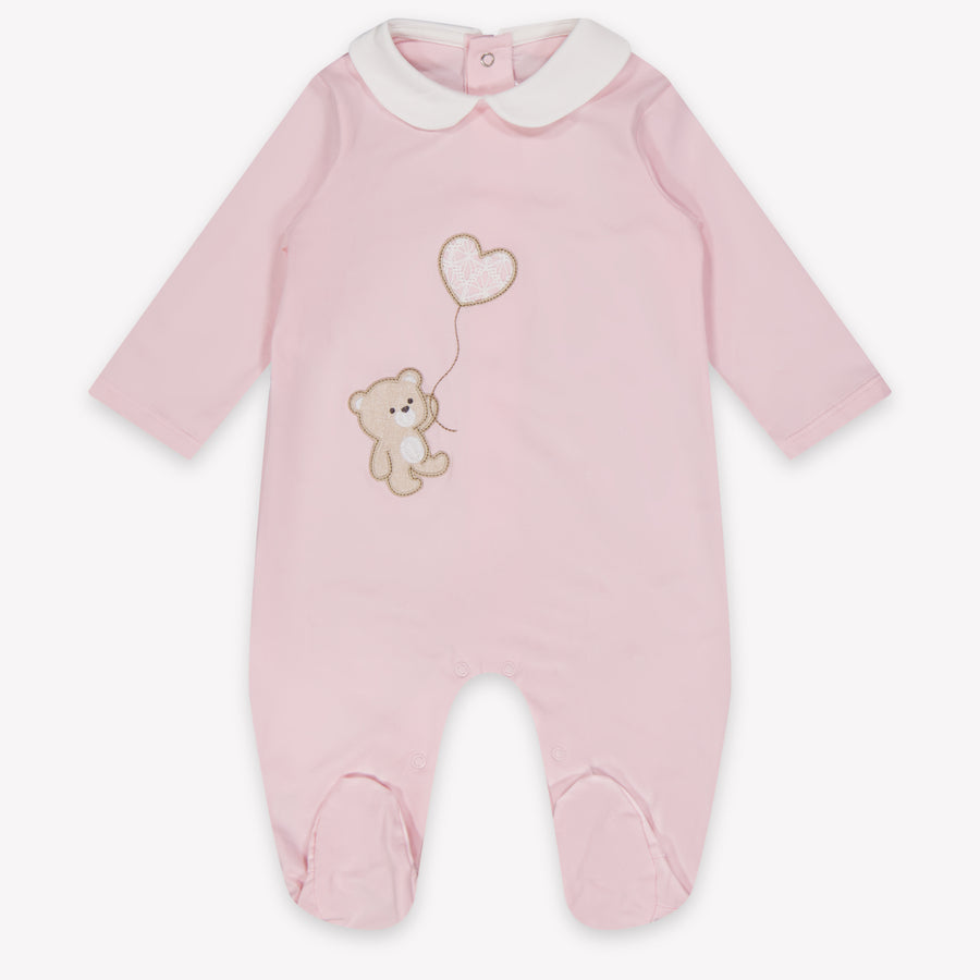 Mayoral Baby Girls Playsuit In Light Pink