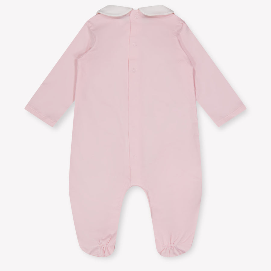 Mayoral Baby Girls Playsuit In Light Pink