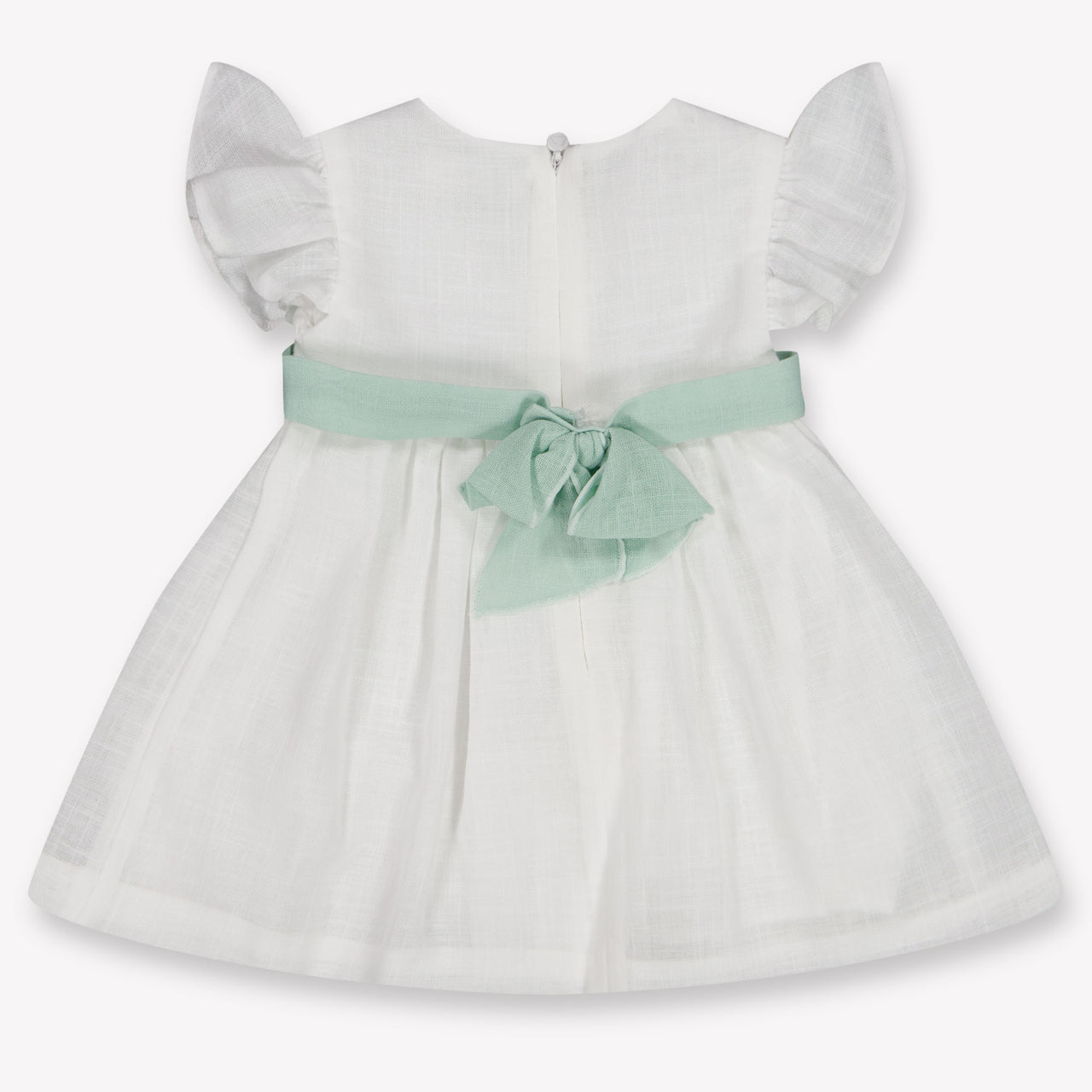 Mayoral Baby Meisjes Jurk In Off White