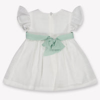 Mayoral Baby Meisjes Jurk In Off White