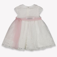 Mayoral Baby Meisjes Jurk In Off White