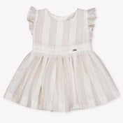 Mayoral Baby Girls Dress In Beige