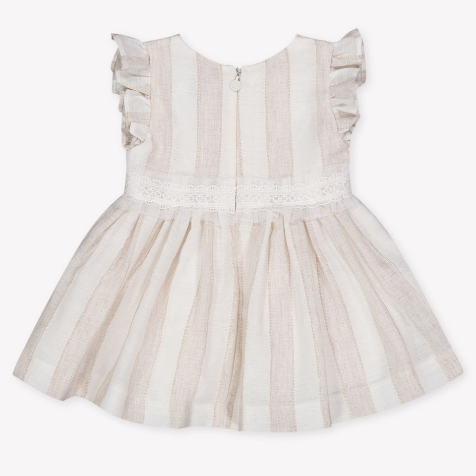Mayoral Baby Girls Dress In Beige