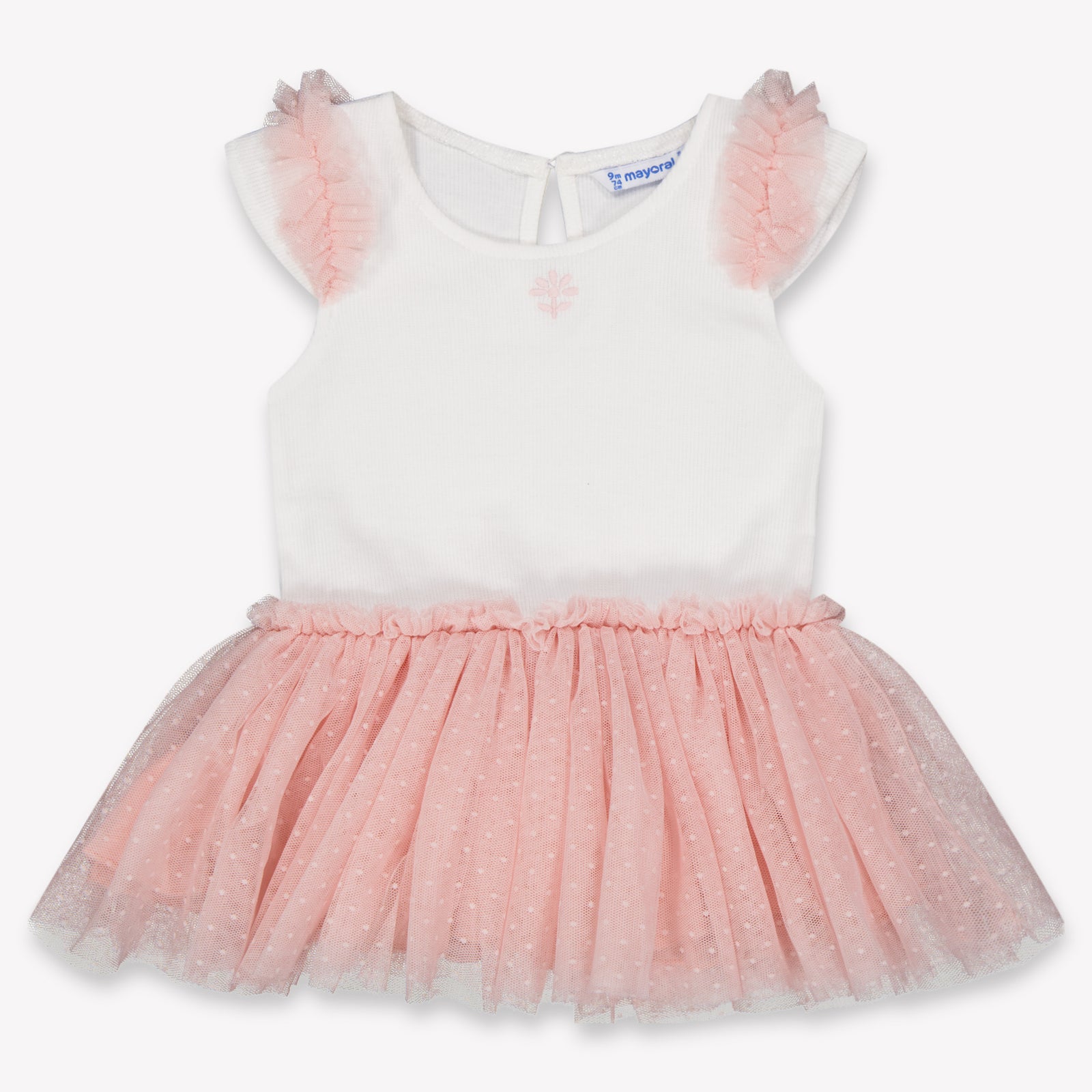 Mayoral Baby Meisjes Jurk In Licht Roze