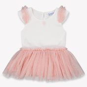 Mayoral Baby Meisjes Jurk In Licht Roze