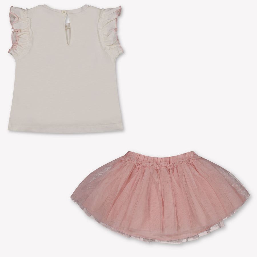 Mayoral Baby Girls Set In Light Pink