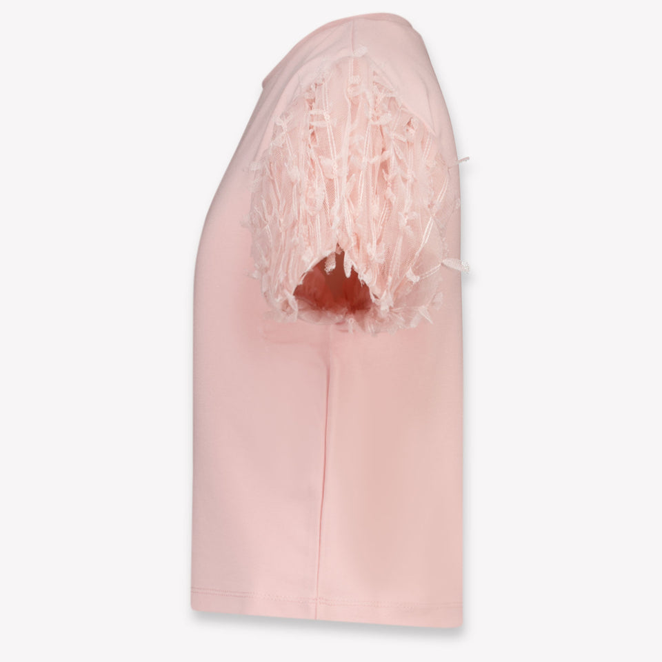 Mayoral Kids Girls T-Shirt In Light Pink
