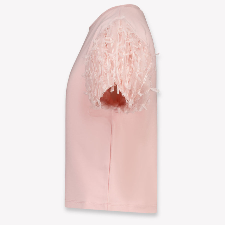 Mayoral Kids Girls T-Shirt In Light Pink