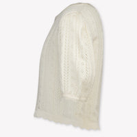 Mayoral Kids Girls T-Shirt In OffWhite
