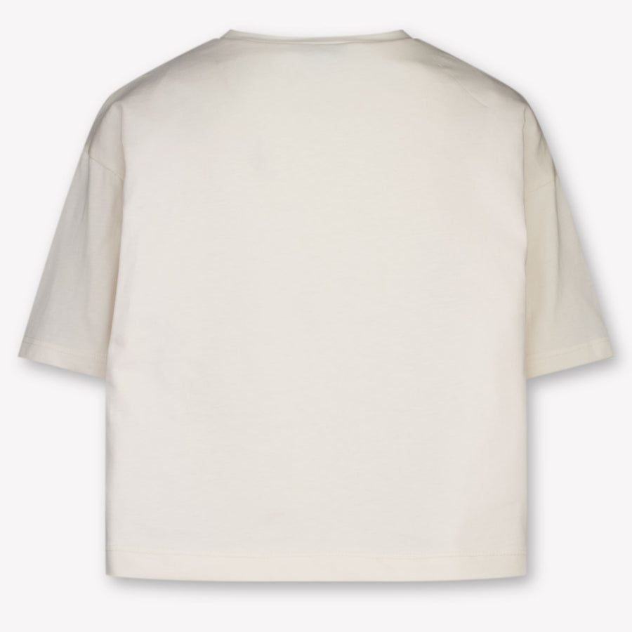 Mayoral Kids Girls T-Shirt In Beige