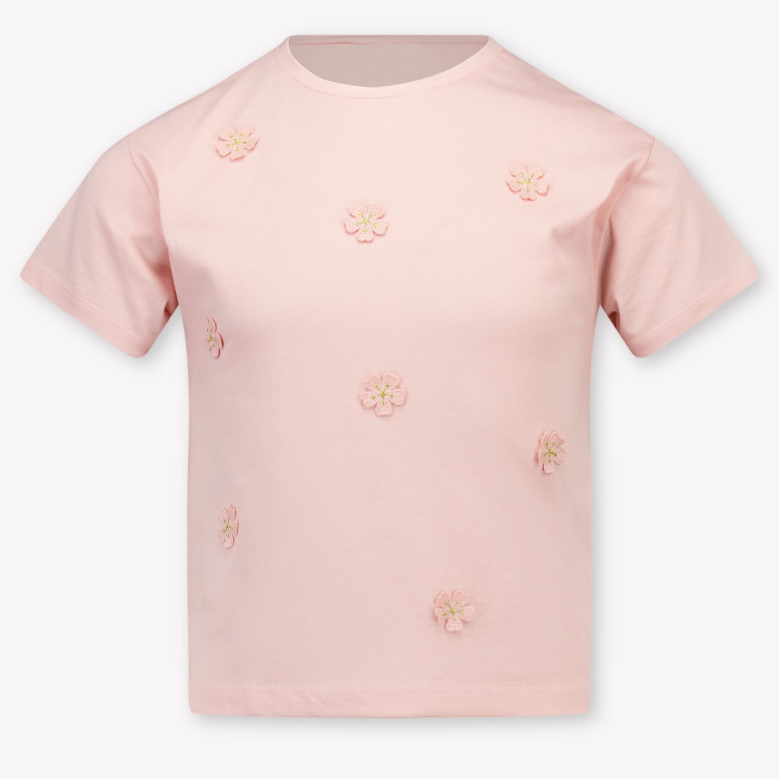 Mayoral Kids Girls T-Shirt In Light Pink
