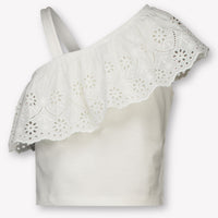 Mayoral Kinder Meisjes T-Shirt In Off White