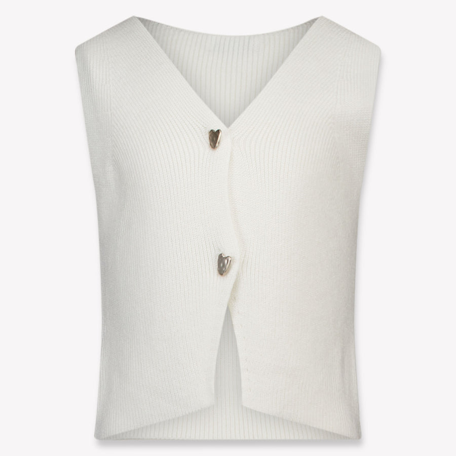 Mayoral Kids Girls Cardigan In OffWhite