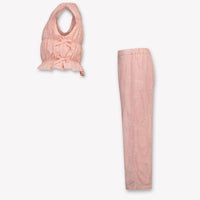 Mayoral Kids Girls Set In Light Pink