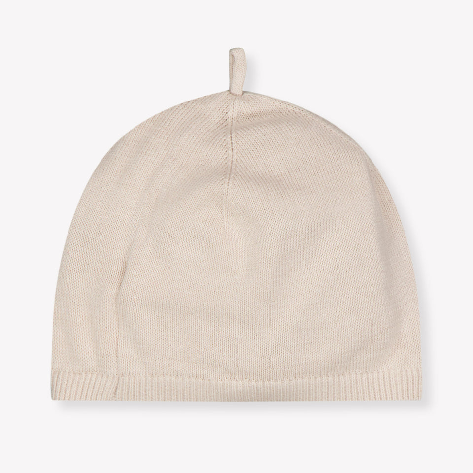 Mayoral Baby Unisex Hat In Light Beige