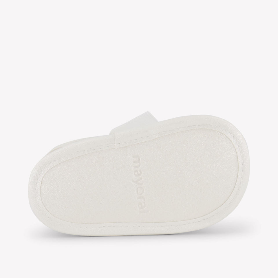 Mayoral Baby Meisjes Sandalen in Wit