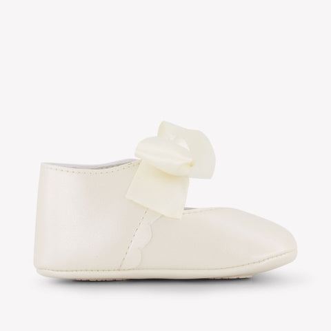 Mayoral Baby Girls Shoes In OffWhite