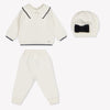 Martin Aranda Baby Girls Playsuit In OffWhite