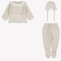 Martin Aranda Baby Meisjes Setje In Beige